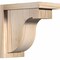 Ekena Millwork Del Monte Smooth Corbel w/Backplate, Douglas Fir, 5 1/2"W x 10"D x 10"H COR06X10X10DEL01SDF - alternate 1